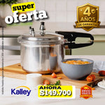 🥘 Olla a Presión Kalley 4.2 Litros – Cocina Rápido, Rico y Seguro