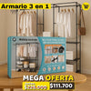 🧥✨ Closet Organizador 3 en 1