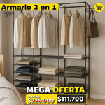 🧥✨ Closet Organizador 3 en 1